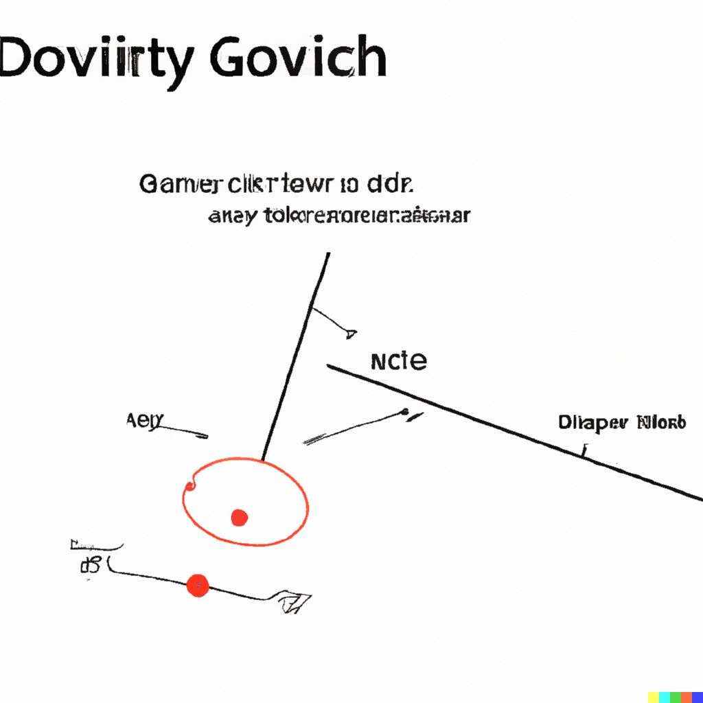 the discovery of gravity, scientific diagram